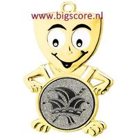 D42a Carnaval medaille Goud Compleet