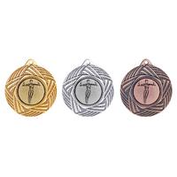 M078 Medaille goud-zilver-brons